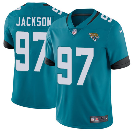 Nike Jaguars #97 Malik Jackson Teal Green Team Color Youth Stitched NFL Vapor Untouchable Limited Jersey - Click Image to Close